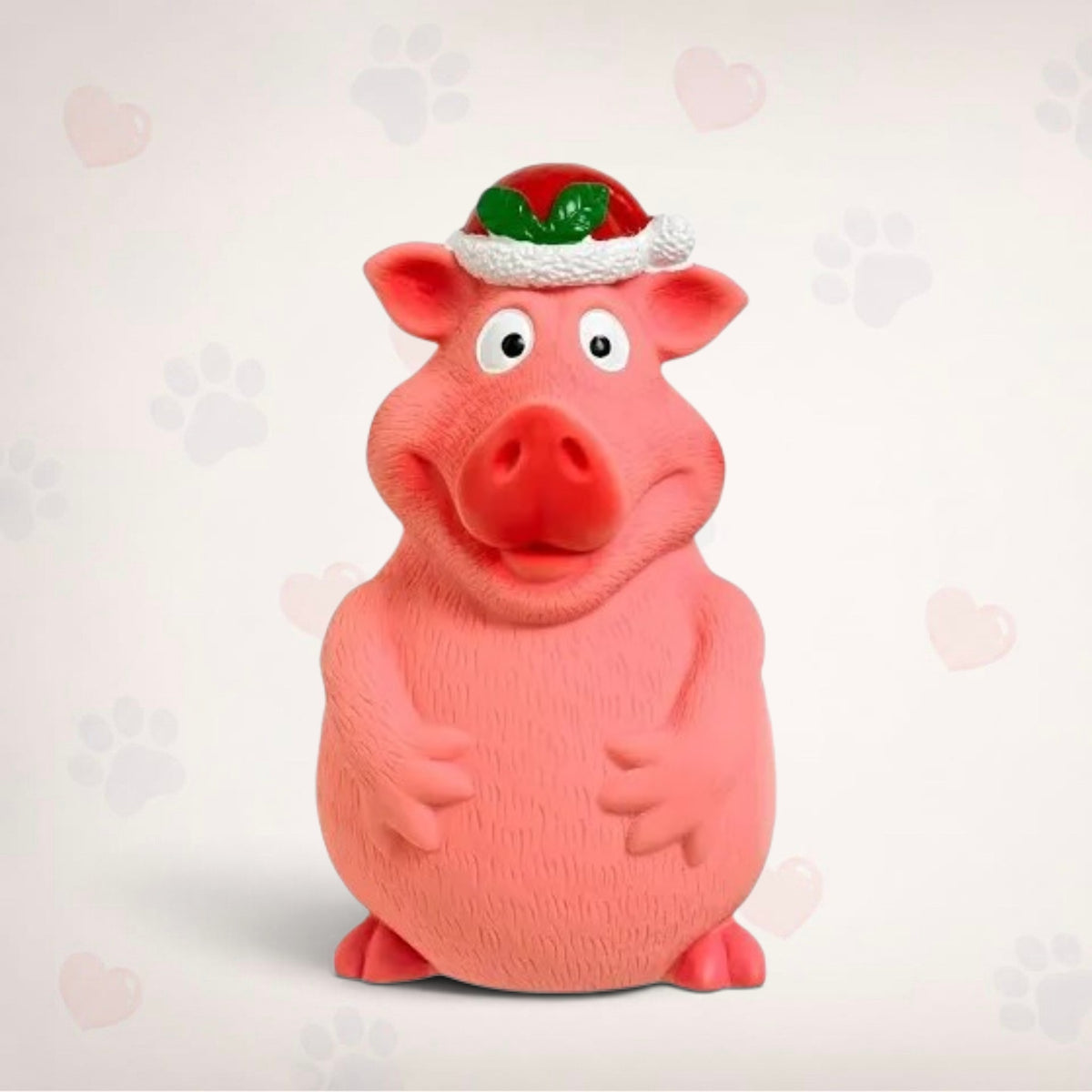 GoodBoy Latex Smiley Christmas Pig