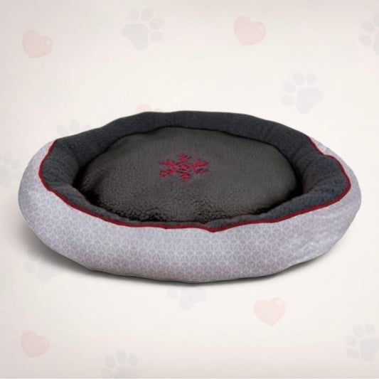 Festive Donut Bed - 45cm x 75cm x 12cm