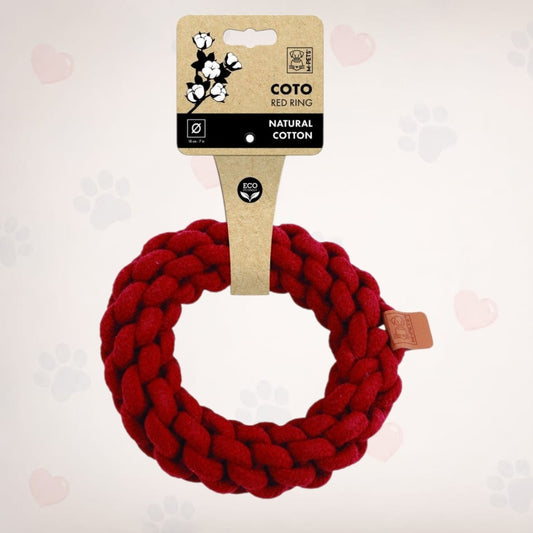 M-PETS Coto Eco Rope Dog Toys Ring 18 Cm