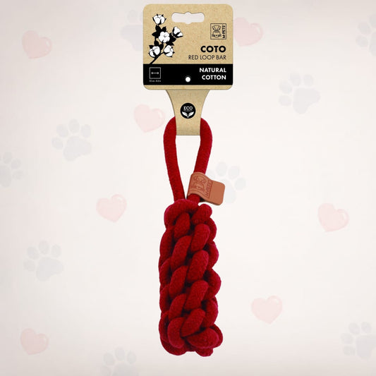 M-PETS Coto Eco Rope Dog Toys Loop Bar 22 Cm