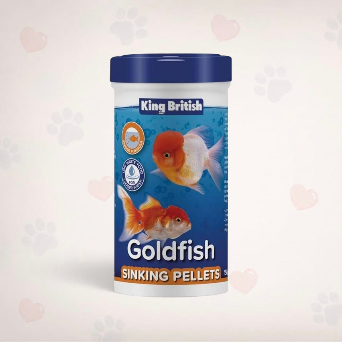 King British Goldfish Sinking Pellets