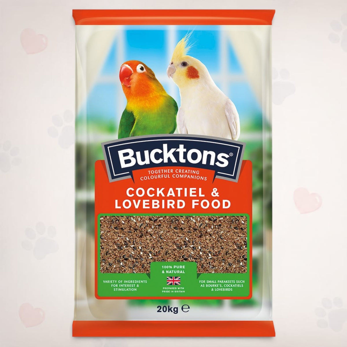 Cockatiel & Lovebird